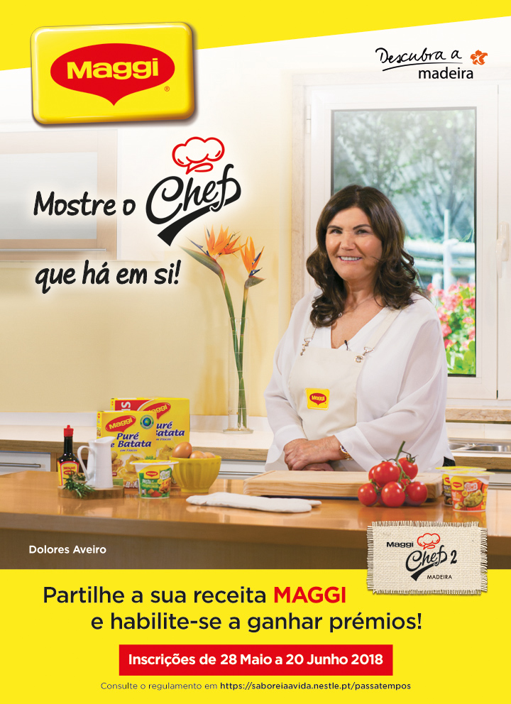 Passatempo MAGGI CHEF MADEIRA 2ª Edição!